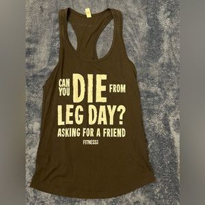 Fitness Tee Co Racer Back Athletic Tank